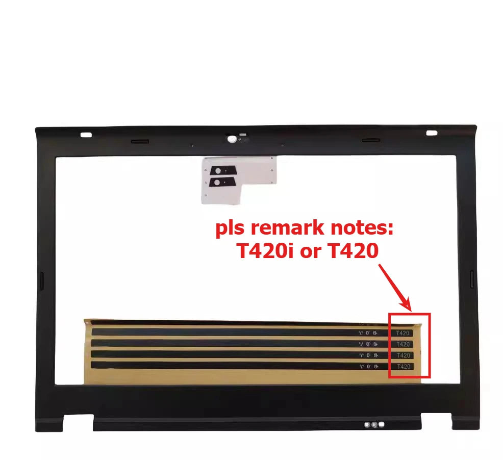 Cover case for Thinkpad T420i T420 upper lcd back housing bezel palmrest topcase shell hinge bottom cover 04W1608 04W1371 Lenovo laptop repair parts