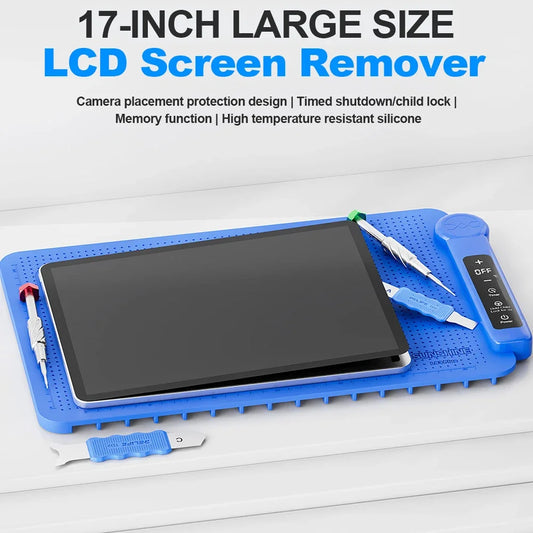 SUNSHINE LS3 Plus LCD Screen Remover 17 Inches large Space Resistant Silicone for Mobile Phones Tablet Screens Repair tools set Professional Repair Tools