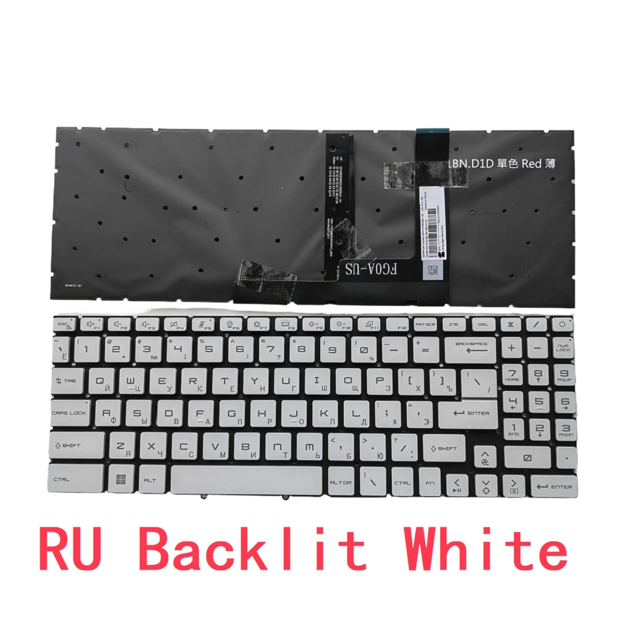 New US Russian Spanish Laptop RGB Keyboard For MSI GL66 GF66 MS-1581 1582 1583 1585 GL76 GF76 MS-17L1 17L2 17L3 MS-17L4 MS-17L5 MSI laptop repair parts