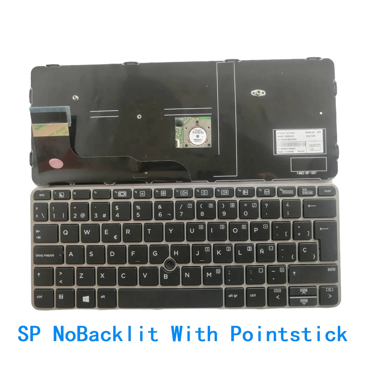 New US Spanish Latin Arab Language  Backlit Keyboard For HP EliteBook 820 G3 820 G4 828 G3 725 G3 725 G4  HP laptop repair parts