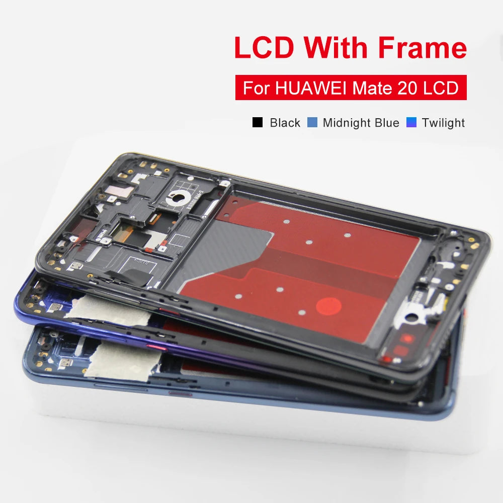 LCD For HUAWEI Mate 20 For AMOLED Mate20 HMA-L29 L09 LX9 AL00 TL00 Display Touch Screen Digitizer Assembly Replacement HUAWEI phone repair parts