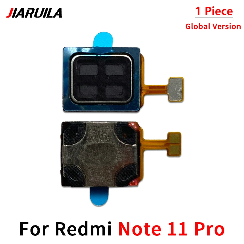Front Top Earpiece Earphone Ear Speaker Sound Receiver For Xiaomi Redmi Note 10 10s 11 11s 12 12s 13 Pro Plus 4G 5G  Xiaomi  Xiao mi phone repair parts