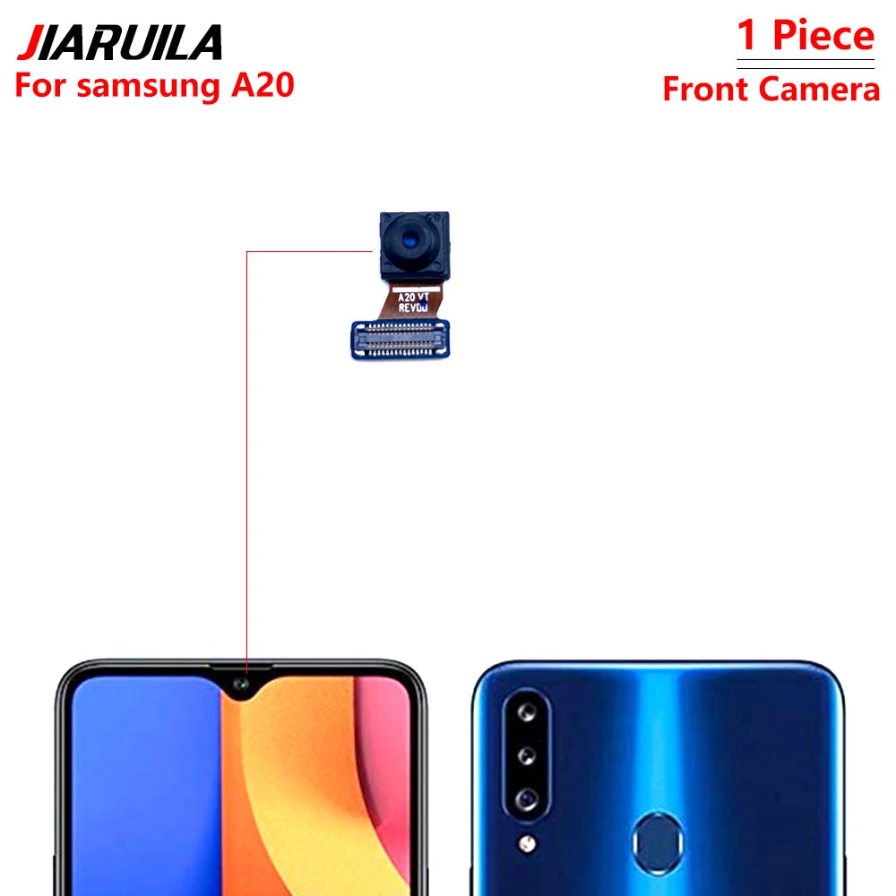 New Rear Main Back Camera Front Camere Flex Cable For Samsung A10 A20 A30 A40 A50 A60 A70 A80 A10E Samsung phone repair parts