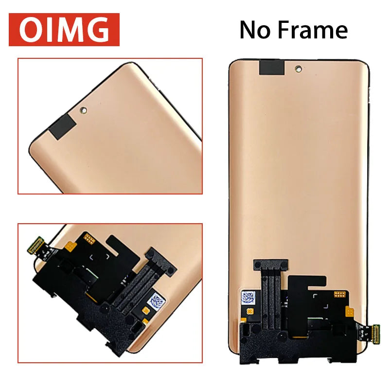 6.7"AMOLED For Oppo Realme 11 Pro+ Plus RMX3740, RMX3741 LCD Display Touch Screen Digitizer Assembly For Realme11Pro RMX3771 LCD Oppo phone repair parts Realme phone repair parts