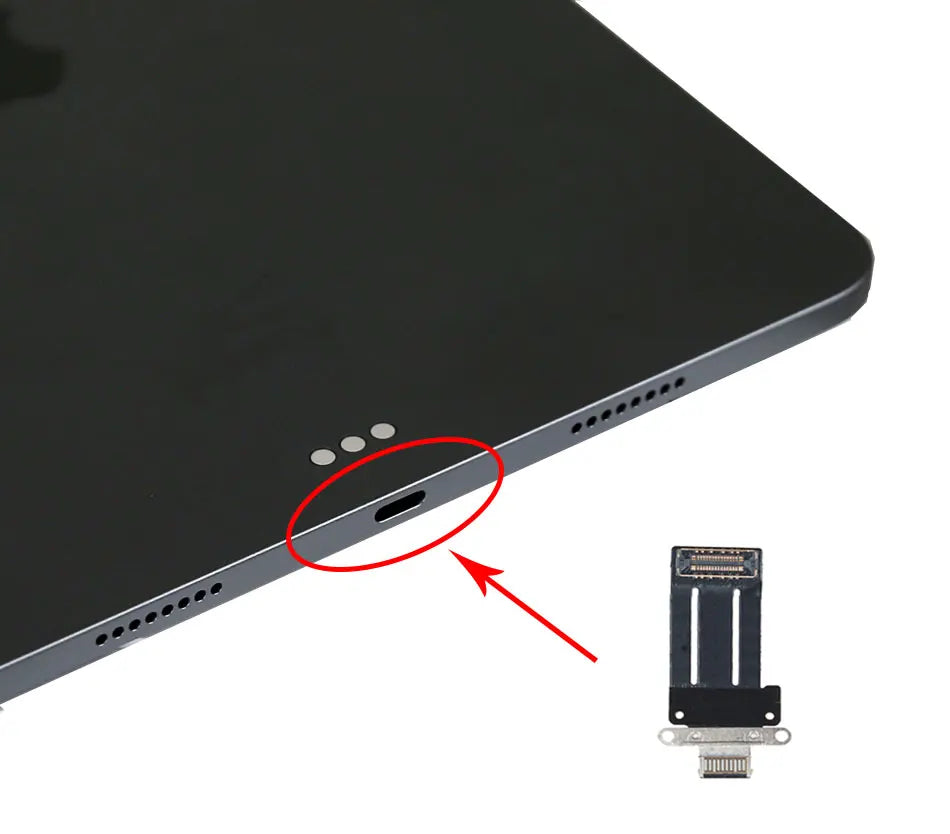 Charging Port For Apple iPad Pro 11 3rd Gen / Pro 12.9 5th Gen USB Charging Dock Socket Plug Connector Charge Board Flex Cable  iPad repair parts
