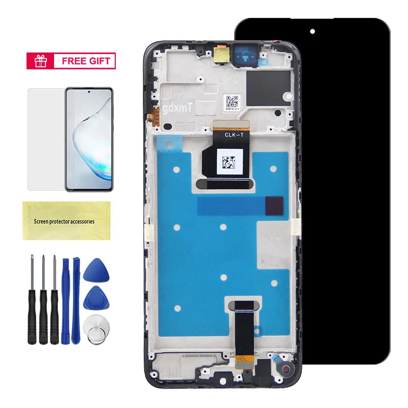 6.8'' For Honor Play 50 Plus Honor Play 8T LCD Display Touch Screen Digitizer Assembly Replacement  With Frame 100% Tested ﻿ Honor phone repair parts