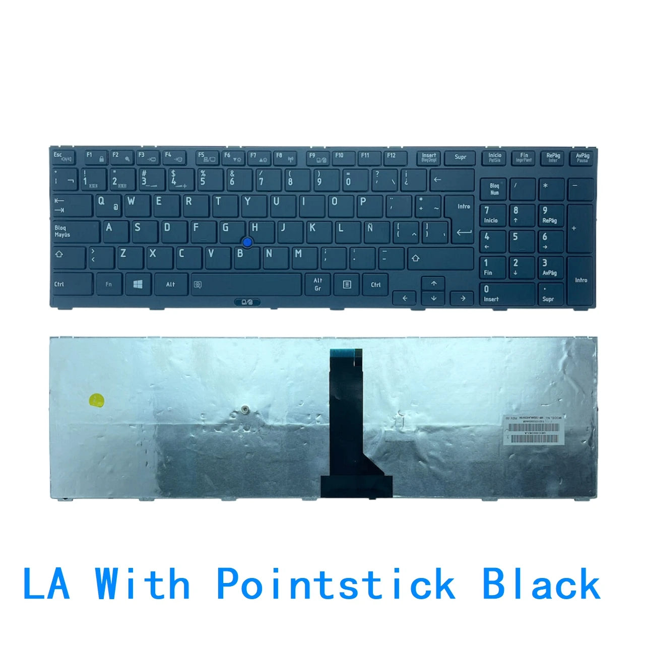 New US UI Latin language  Keyboard For Toshiba Tecra R850 R950 R960 R751 R752 Notebook PC Replacement Keyboard