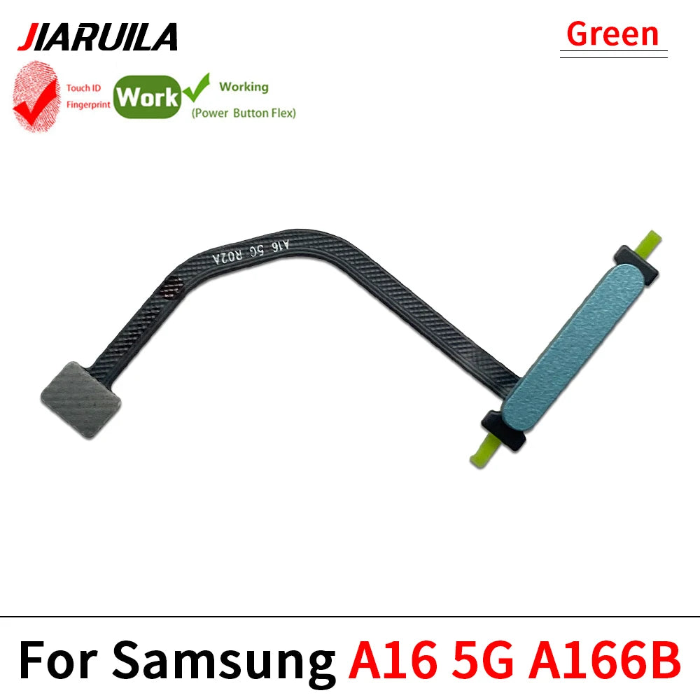 New For Samsung A06 A16 A26 4G 5G Home Button FingerPrint Touch ID Sensor Flex Cable Ribbon Replacement Parts Samsung phone repair parts