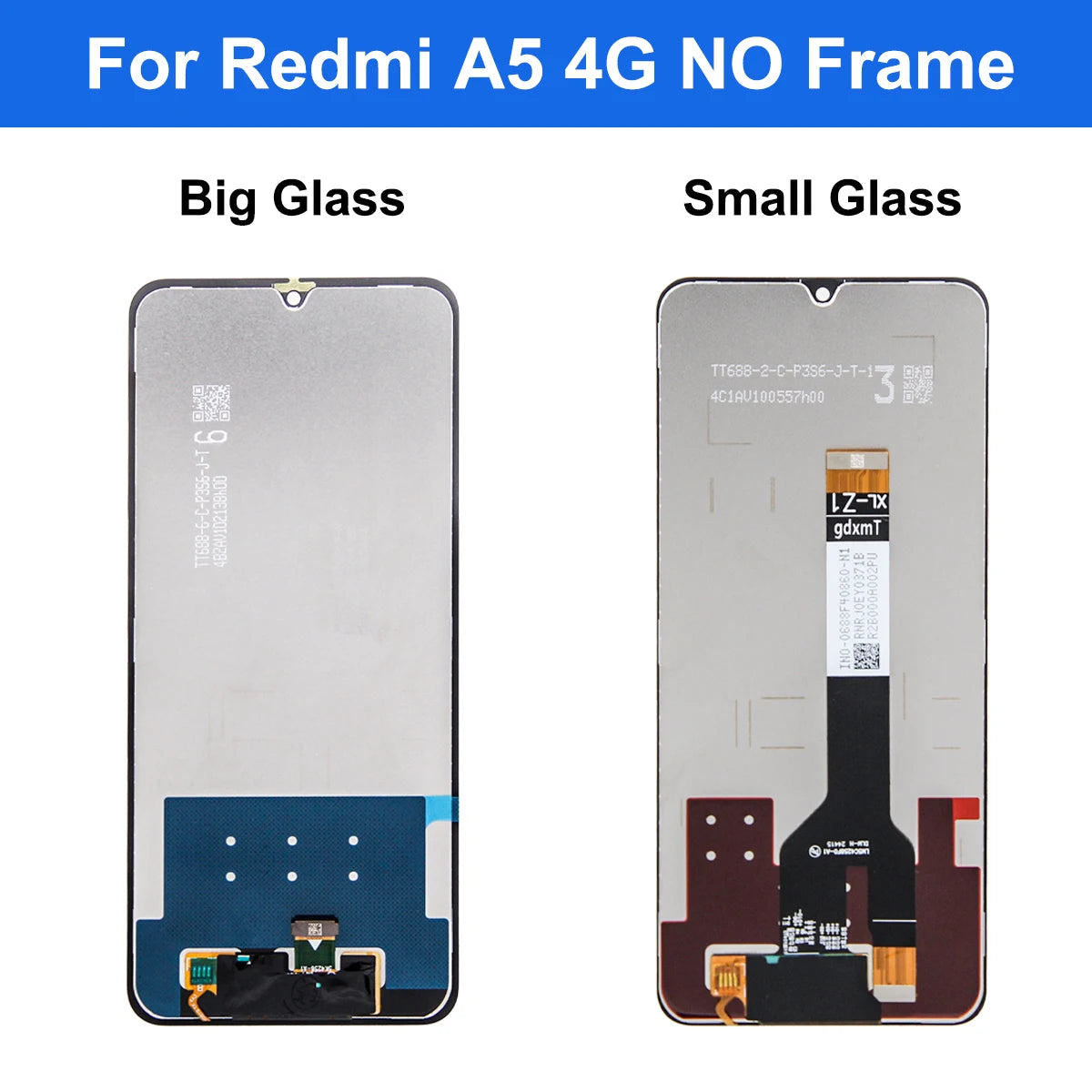 6.88'' For Xiaomi Redmi A5 European Version Big Glass 25028RN03Y Display LCD Touch Screen Digitizer Assembly Display Replacement Xiaomi phone repair parts