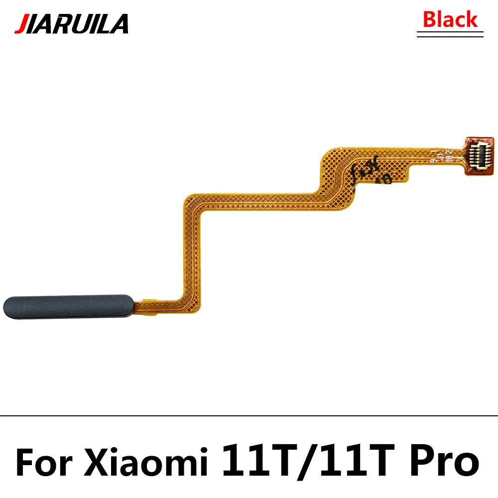 New For Xiaomi Mi 11T Mi11T Pro Fingerprint Sensor Home Return Key Menu Button With Power Flex Cable Xiaomi  Xiao mi phone repair parts