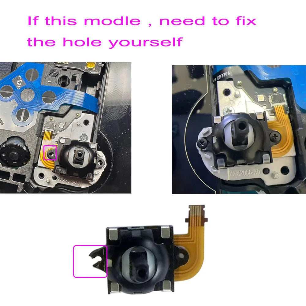 For PS5 Portal & VR2 Electromagnetic 3D Analog Joystick Module For PlayStation Portal Hall Effect Joystick Thumb Joysticks Game console repair parts