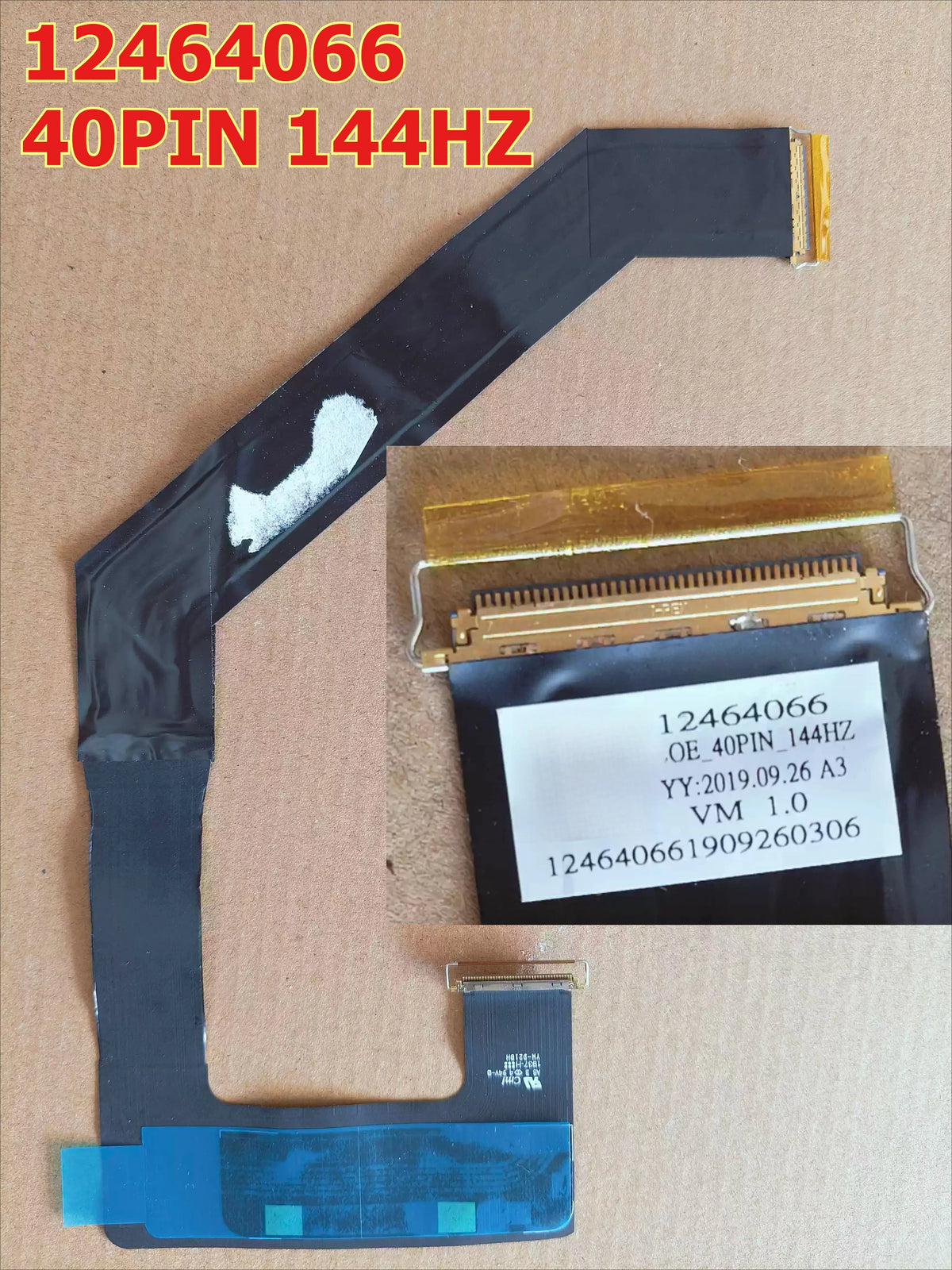LCD/LED/LVDS Cable For Razer Blade 15 RZ09-0301/0238 RZ09-0367 12379476 12464066 12618459 12688011 144HZ UHD FHD screen cable Razer laptop repair parts