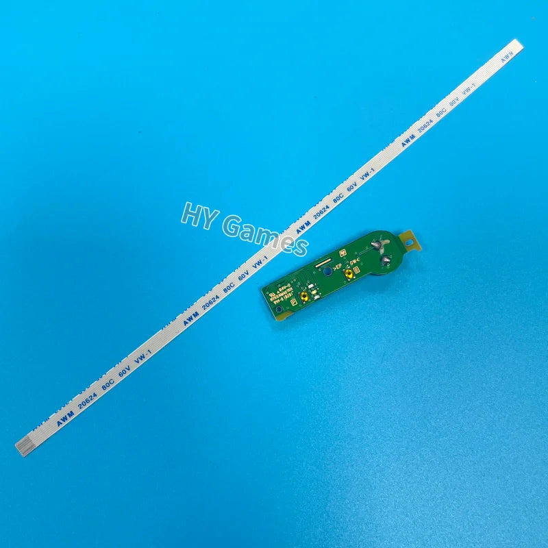 10sets TSW-004 for Ps4 Slim Cuh-2000 on Off Power Switch Eject Button Board with 8pin Flex Cable Set Game console repair parts