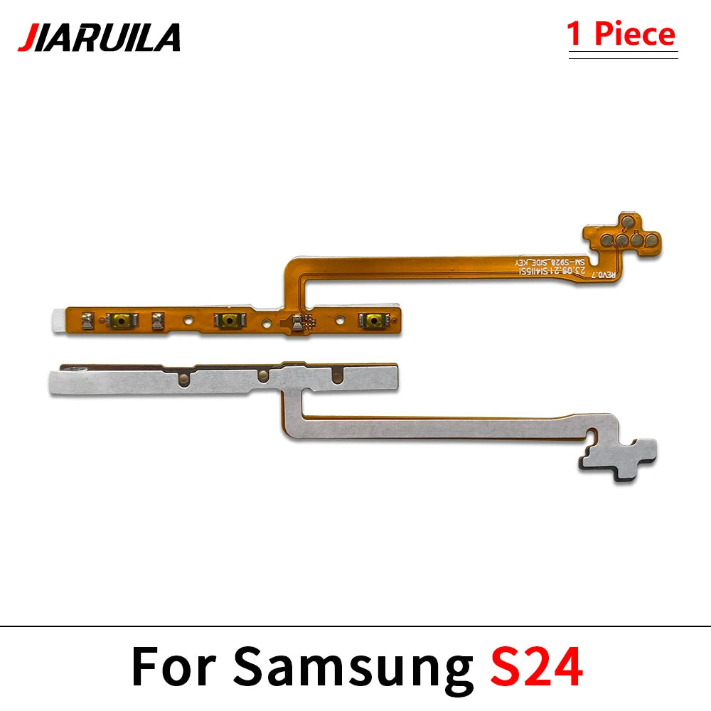 For Samsung S20 S21 S22 S23 S24 Plus Ultra Fe Power on off Volume Key Button Button Flex Cable Samsung phone repair parts