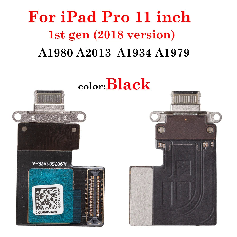 USB Charging Charger Port Dock Connector Data Flex Ribbon For iPad Pro 9.7 10.5 11 12.9  inch 1st 2nd 3rd 4th 5th Generations iPad tablet repair parts