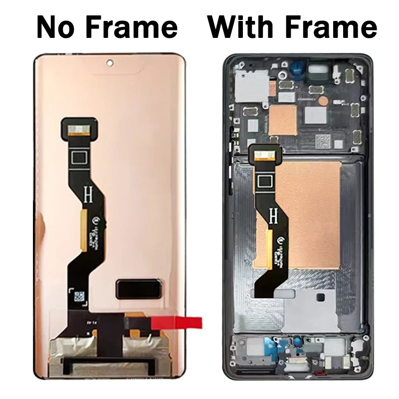 6.7'' AMOLED For Motorola Moto Edge 50 Edge50 LCD XT2407-1 Display Touch Screen Digitizer Assembly With Fingerprint Motorola phone repair parts