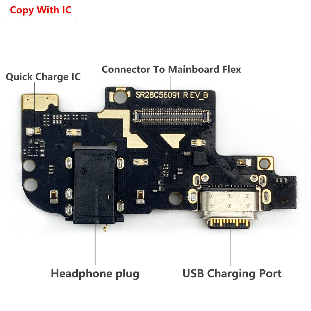 USB Charging Port Dock Charger Connector Board Flex Cable For Moto G Stylus Power Play Pure G 5G Plus 2020 2021 2022 2023 2024 Motorola phone repair parts