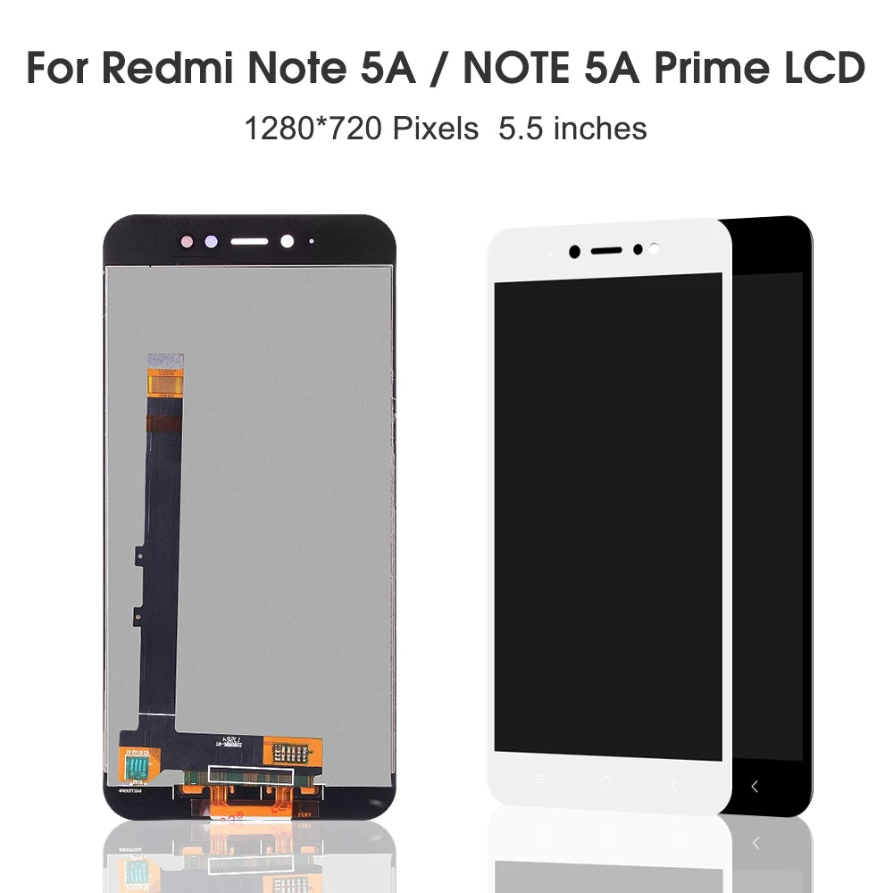 5.5" Display Screen for Xiaomi Redmi Note 5A LCD Display Touch Screen With Frame Replacement for Xiaomi Redmi Note 5A Prime / Y1 Xiaomi phone repair parts