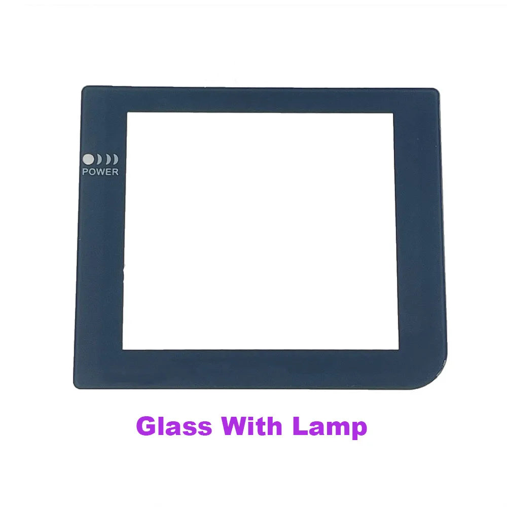 1-5PCS Plastic Glass Lens Protector W/ Adhensive For Gameboy Pocket Screen Lens For GBP GBA GBC Console Game console repair parts