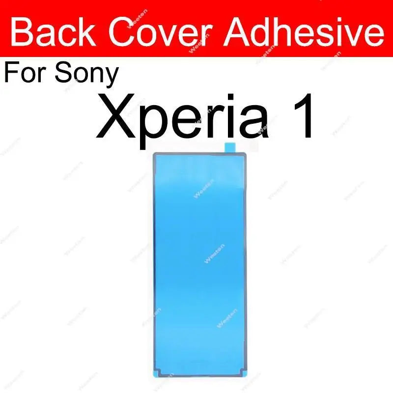 LCD+Rear Battery Cover Adhesive For Sony Xperia 1 X1 ii iii Xperia 5 X5 II III Screen Display Back Battery Cover Sticker Parts Sony phone repair parts