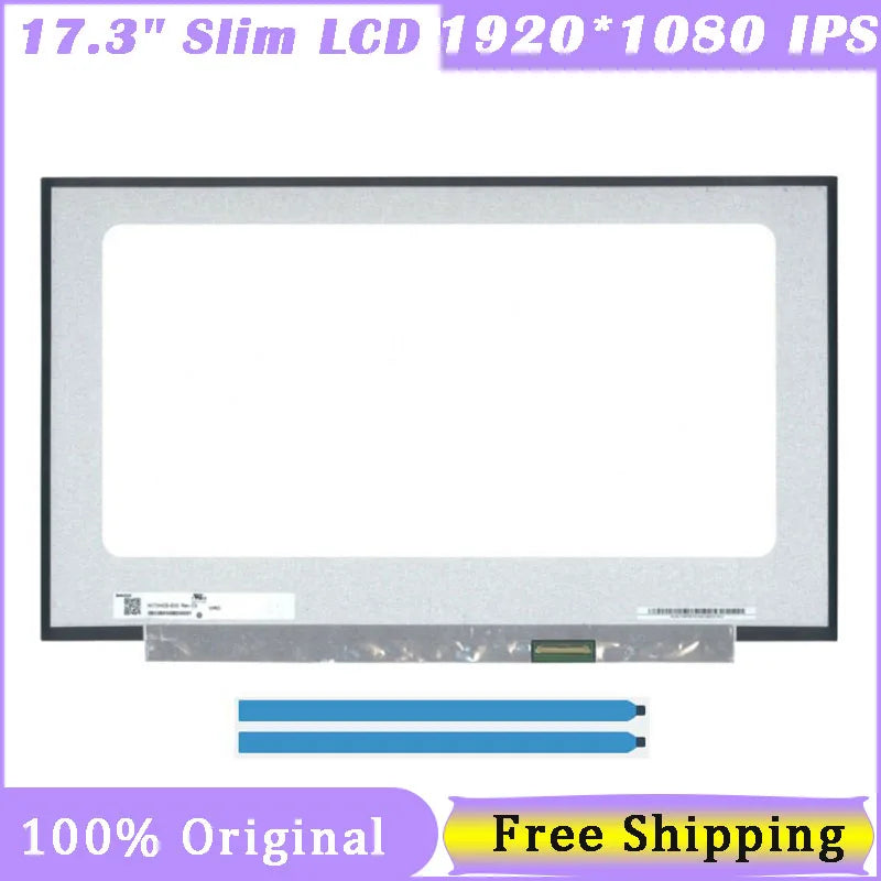 17.3" Laptop LCD Screen N173HCE-G33 LP173WFG-SPB1 NV173FHM-N44 LP173WFG-SPB2 B173HAN04.4 04.0 144Hz 1920*1080 FHD IPS 72% 40 Pin