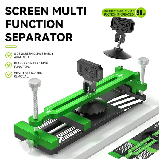 Luowei LW-317 LCD Screen Back Cove Separator Heating-Free Removal Clamp Powerful Suction Cup For Mobile Phone Glass Disassembly Professional Repair Tools