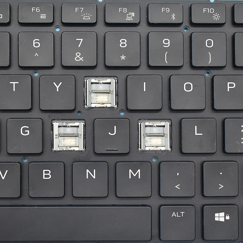 Replacement for Dell Alienware M17 R5, M15 R7, Alienware M16 R1 R2 X14 X15 X16 R1 R2 X17 R1 R2 Laptop Keyboard KeyCap & Hinge  Dell Laptop repair parts