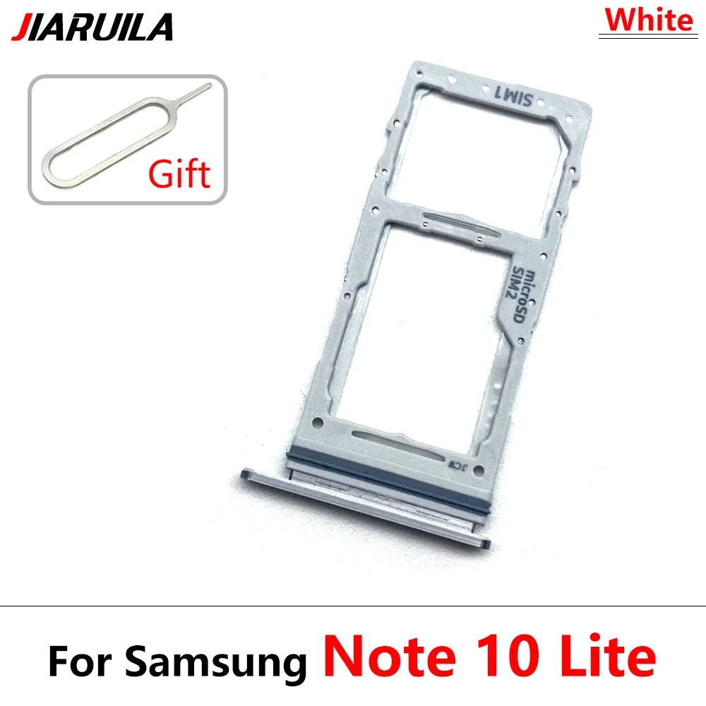 New Sim Card Tray Reader Socket Slot Holder For Samsung Note 10 Plus Lite / Note 20 Ultra Dual SIM Replacement Part Samsung phone repair parts