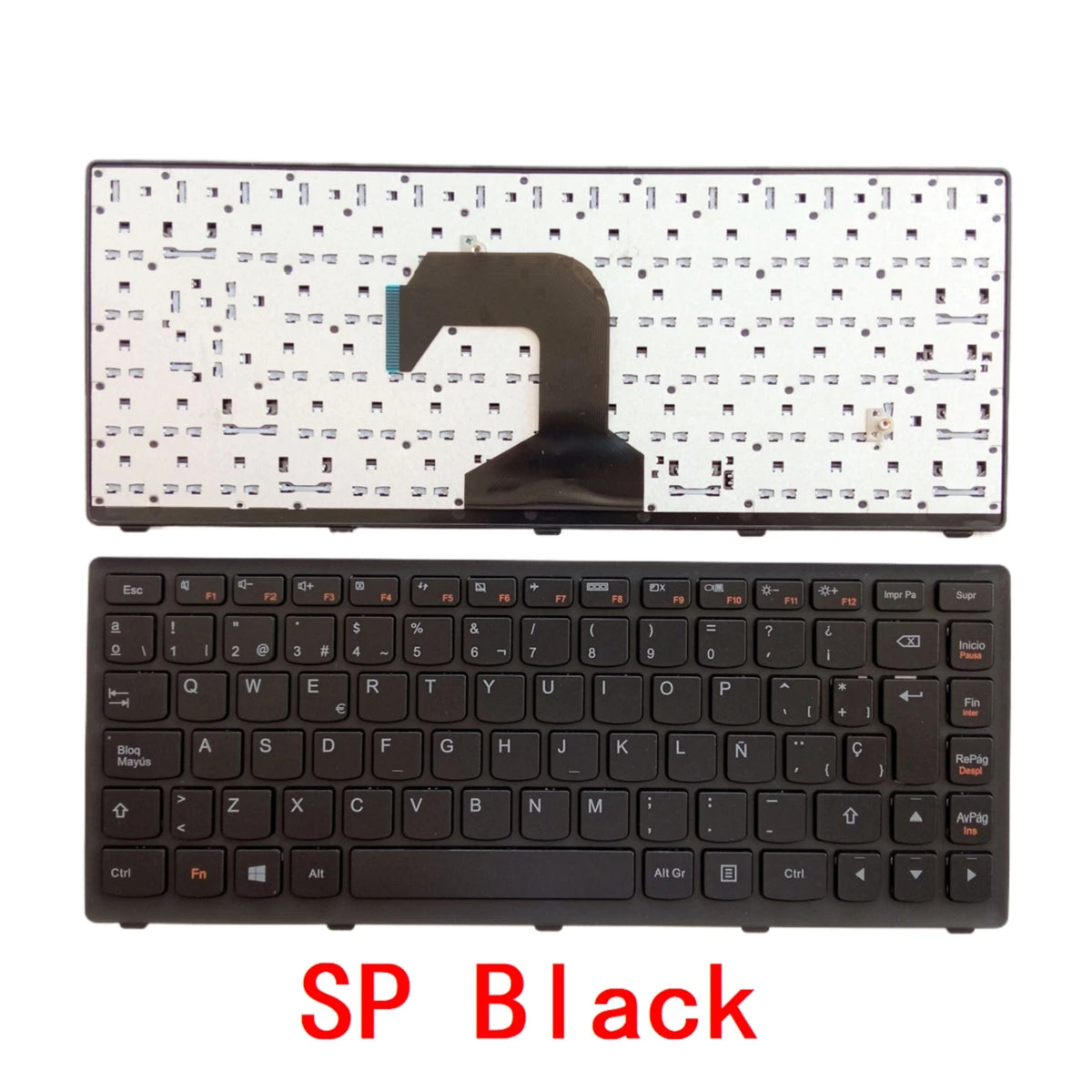 New US Russian Spanish Arab Brazil Laptop Keyboard For Lenovo Ideapad S300 S400 S405 Notebook PC Replacement Lenovo laptop repair parts