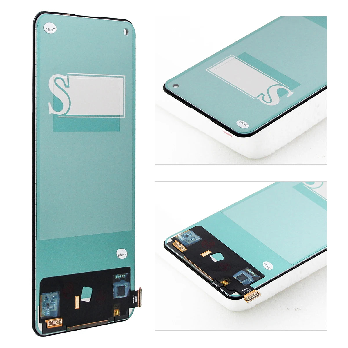 For Oppo Realme GT Master LCD Display RMX3363 RMX3360 LCD Touch Screen Digitize Assembly Panel LCD With Frame Replacement Parts OPPO phone repair parts