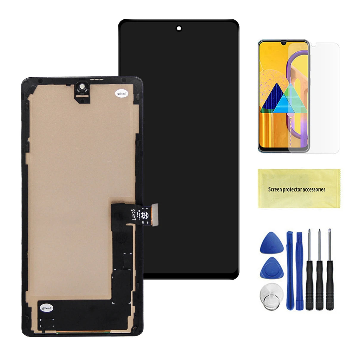 Pixel 7 Pro Display Screen for Google Pixel 7 Pro GP4BC GE2AE GFE4J LCD with Frame Touch Screen Digitizer Replacement Parts Google phone repair parts