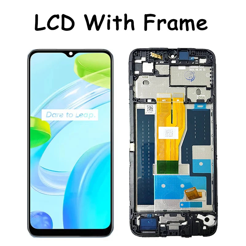 6.5" Screen For OPPO Realme C30 LCD RMX3581 RMX3623 Display Touch Screen For Realme C30s  LCD RMX3690 Screen Replacement Realme phone repair parts  Oppo phone repair parts