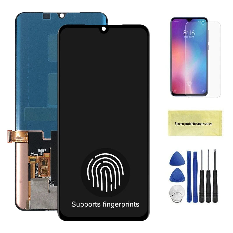 Screen for Xiaomi Mi CC9 Pro Lcd Display Touch Screen Digitizer Assembly with Frame for Xiaomi Mi Note 10 Pro / Note 10 Xiaomi phone repair parts
