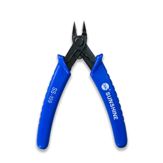SUNSHINE SS-109 Mini Diagonal Plier Wire Cut Line Stripping Multitool Stripper Knife Crimper Crimping Repair Tools Cutter Cable Professional Repair Tools