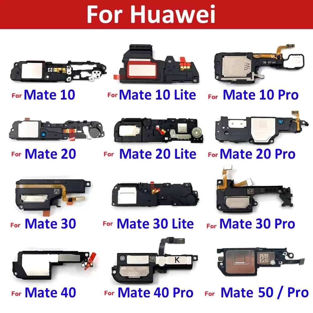Loudspeaker bottom Loud Speaker Sound Buzzer Ringer Flex Cable For Huawei Mate 10 20 30 40 50 Lite Pro Repair Spare Parts Huawei phone repair parts