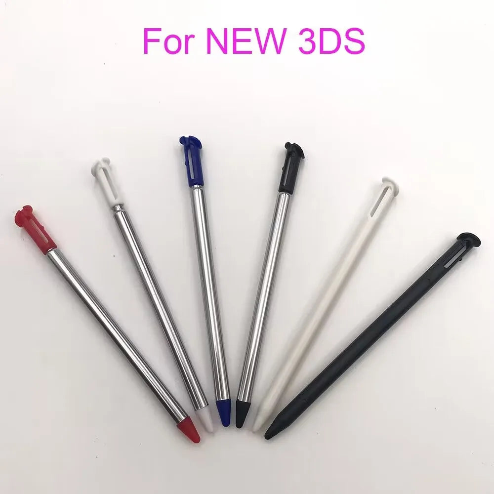 1PC For Nintendo New3DS Metal Extendable  Stylus Pen  Pins Touch Pen Stylus For New 3DS Game console repair parts