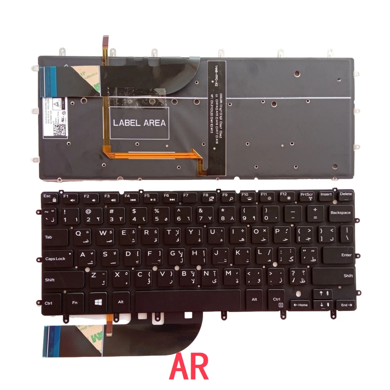 US Russian Spanish Arab Brazil Backlit Keyboard For Dell XPS 13 9343 9350 9360 Inspiron 13 7347 7348 7352 Inspiron 15 7547 7548Dell laptop repair parts