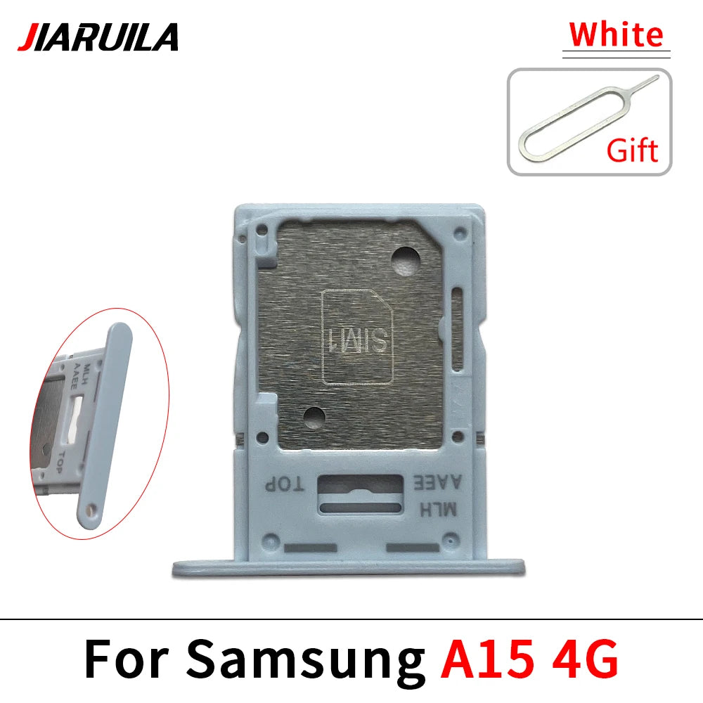 New For Samsung A15 A25 A35 A55 4G 5G SIM Card Slot SD Card Tray Holder Adapter Repair Parts Samsung phone repair parts