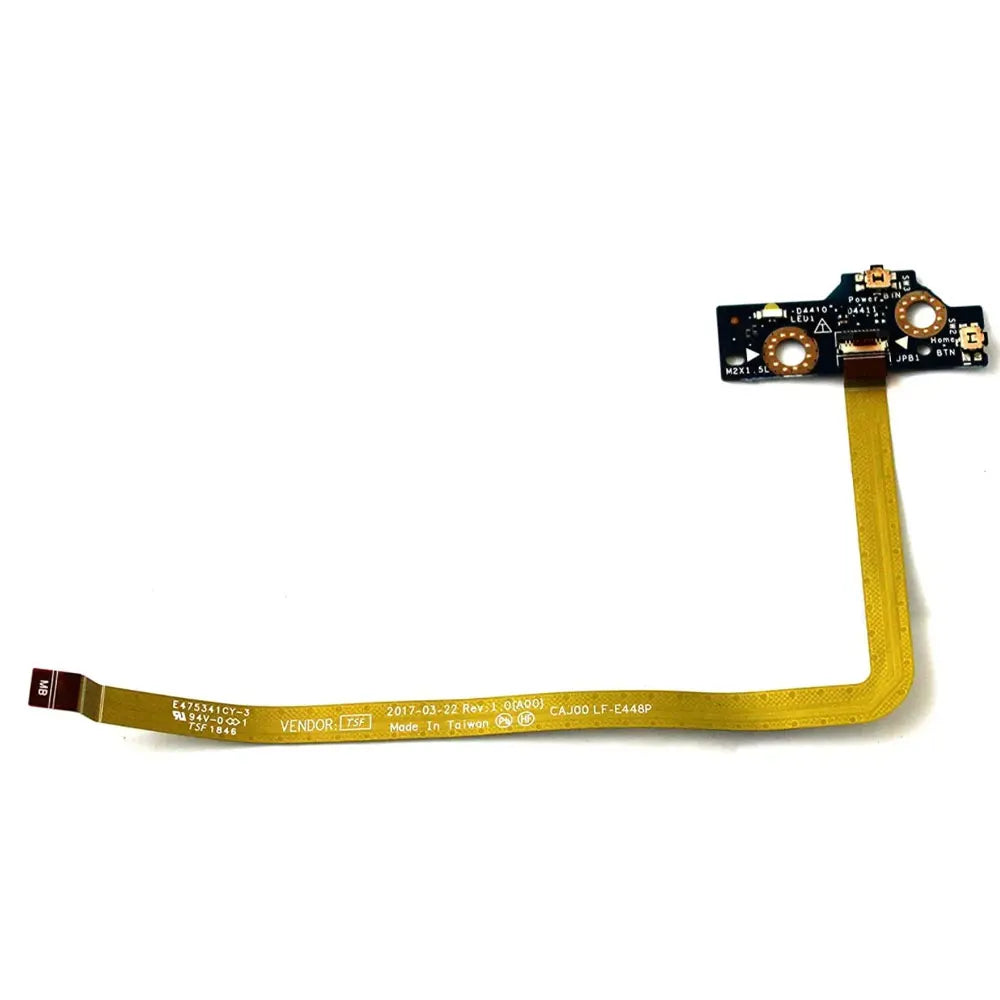 OEM For Dell Latitude 7285 E7285 2-in-1 Laptop Power Button Board with Cable Switch Repairing Accessories LF-E448P LS-E441P Dell laptop repair parts
