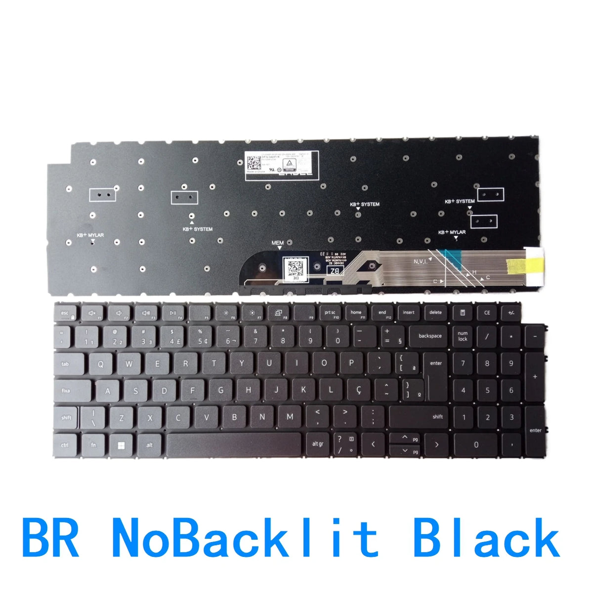 US RU SP AR BR Backlit Keyboard For Dell Inspiron 15.6"inch 3510 P112F 3511 3515 3525 5510 P106F 5515 5518 7510 16" inch 7610Dell laptop repair parts