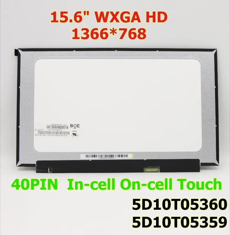 15.6" Lcd screen for Lenovo ideapad 3-15 L3-15ITL6 3-15ITL05 5D10V82353 5D11D96483 LP156WFC NT156FHM N156BGA NV156FHM NT156WHM