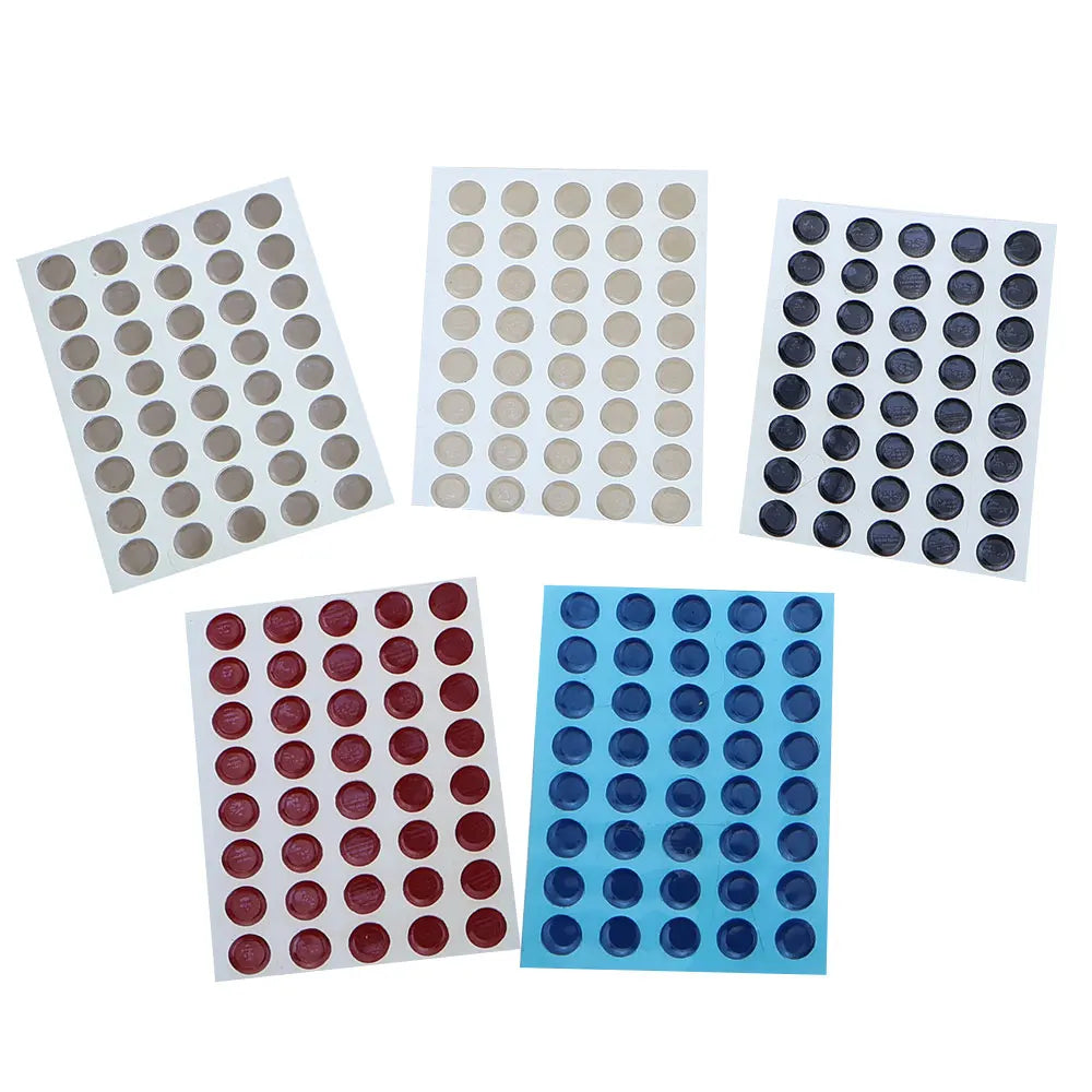 40Pcs 6.5mm Diameter 0.8mm Thickness Small Dots Universal Mouse Skates For Logitech Rubberized Mouse Foot Glide Feet Sticker Game console repair parts