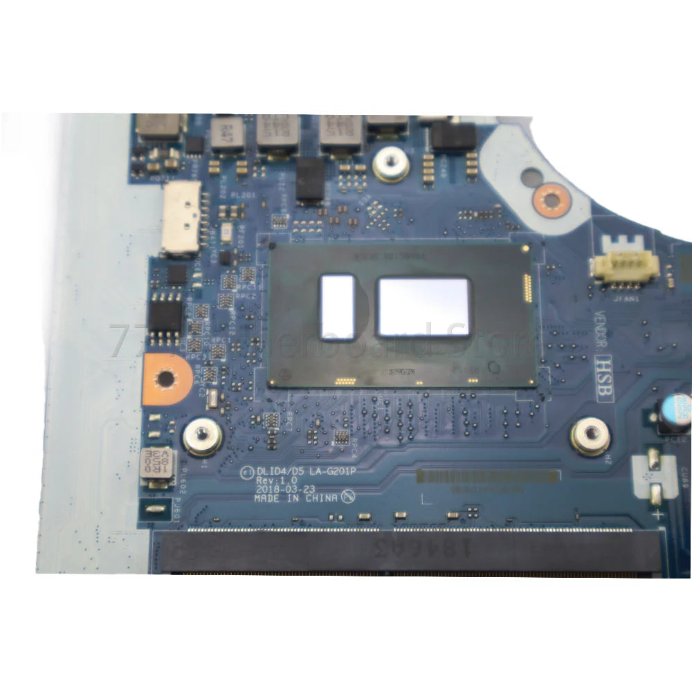 Laptop Motherboard For Lenovo ideapad 130-15IKB LA-G201P With CPU i3 i5 8250U i7 8550U RAM 4G GPU MX110 2G 5B20R34432 Lenovo laptop repair parts