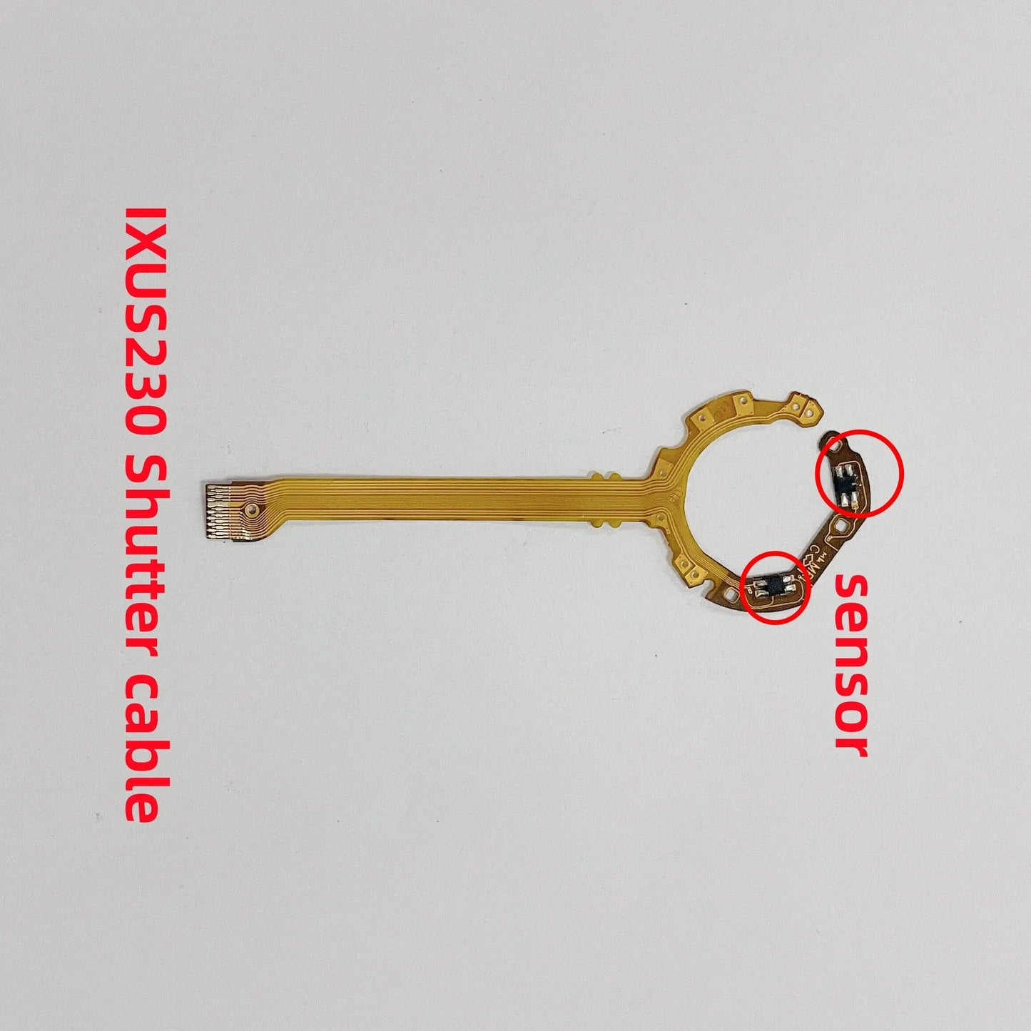 New IXUS230 Lens Shutter Flex Cable for Canon IXUS230 IXUS230HS Lens Aperture With Sensor Repair Parts  Digital Camera repair parts