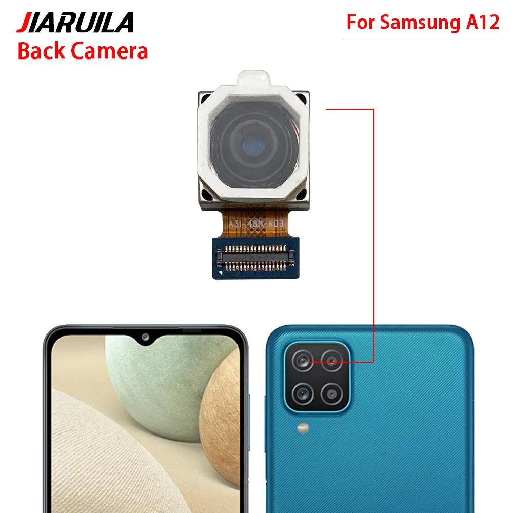 New Rear Camera For Samsung A51 A71 A70 A30s A50s A10 A20 A50 A80 A10s A20s A01 A12 A11 A31  A70s Back Camera Module Flex Repair Samsung phone repair parts