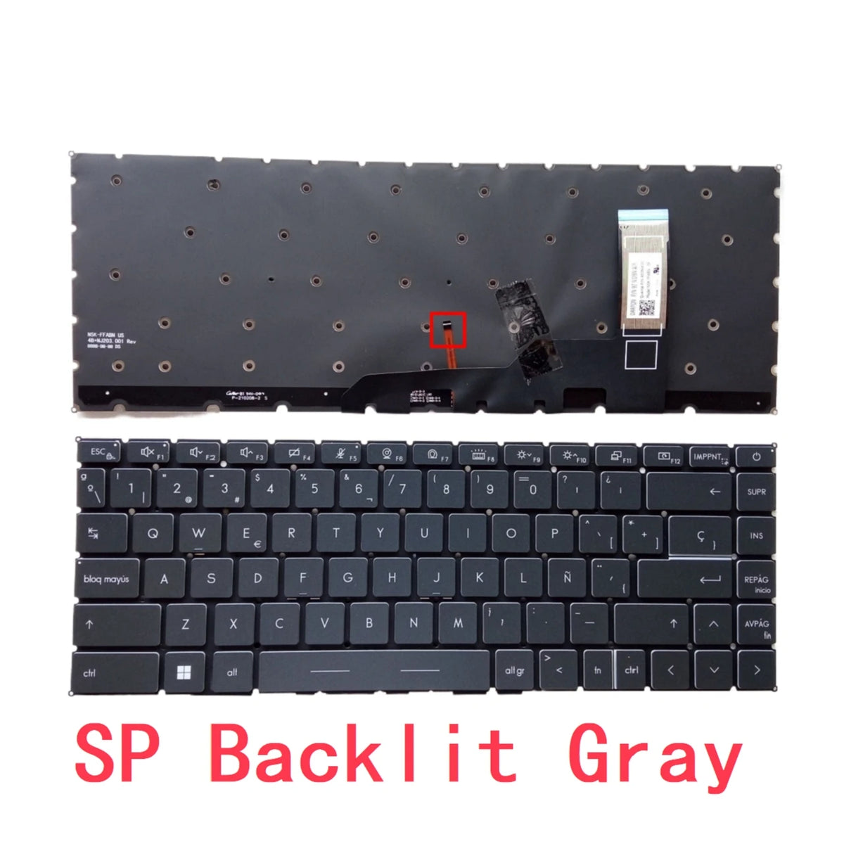 New US Russian Spanish Arab Language  RGB Keyboard For MSI GE66 Raider GS66 GP66 WS66 Stealth MS-1541 MS-16V1 10UG 10SD 10SF MSI laptop repair parts