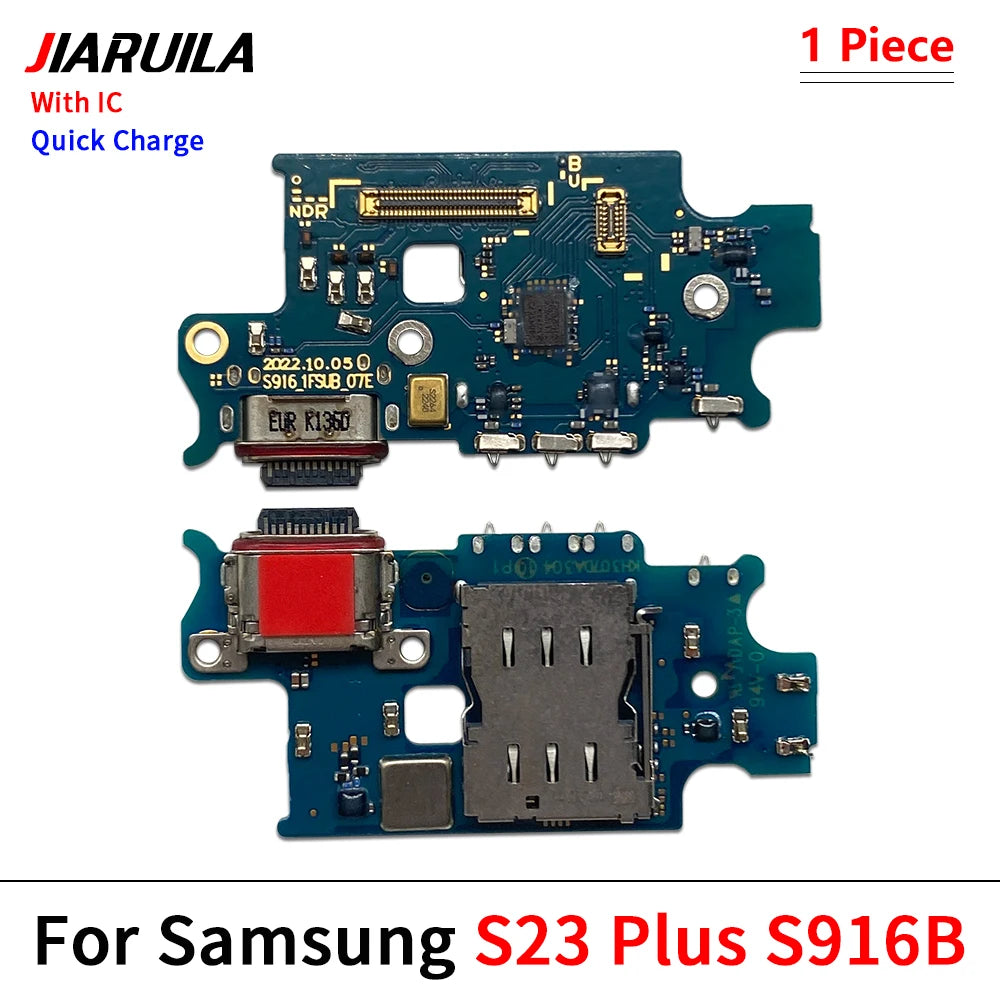 USB Charger Charging Dock Port Connector Flex Cable For Samsung S23 S24 S25 S26 Plus Ultra Fe Edge 5G S931B S936B S938B S928B Samsung phone repair parts