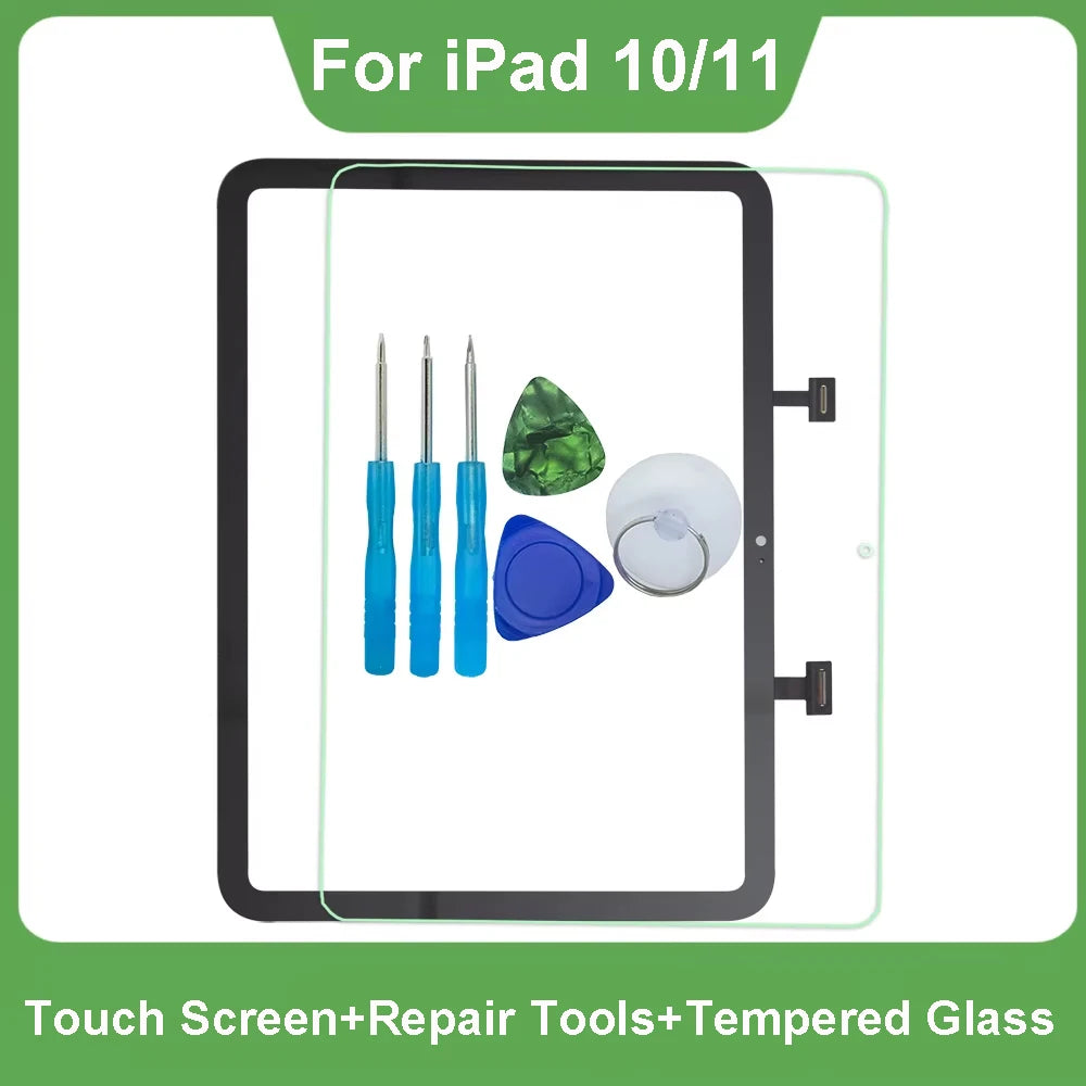 For iPad 10th 11th Generation (2022) A2696 A2757 A2777 (2025) A3354 A3355 A3356 10.9" Touch Screen Digitizer Sensor Compatible iPad tablet repair parts