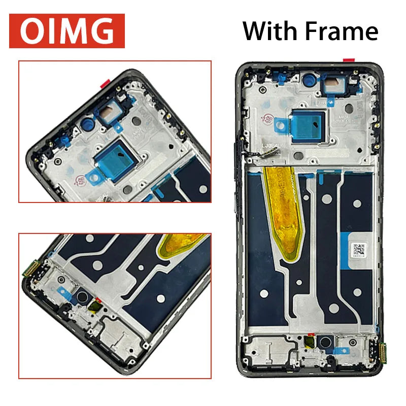 6.7"AMOLED For Oppo Realme 11 Pro+ Plus RMX3740, RMX3741 LCD Display Touch Screen Digitizer Assembly For Realme11Pro RMX3771 LCD Oppo phone repair parts Realme phone repair parts