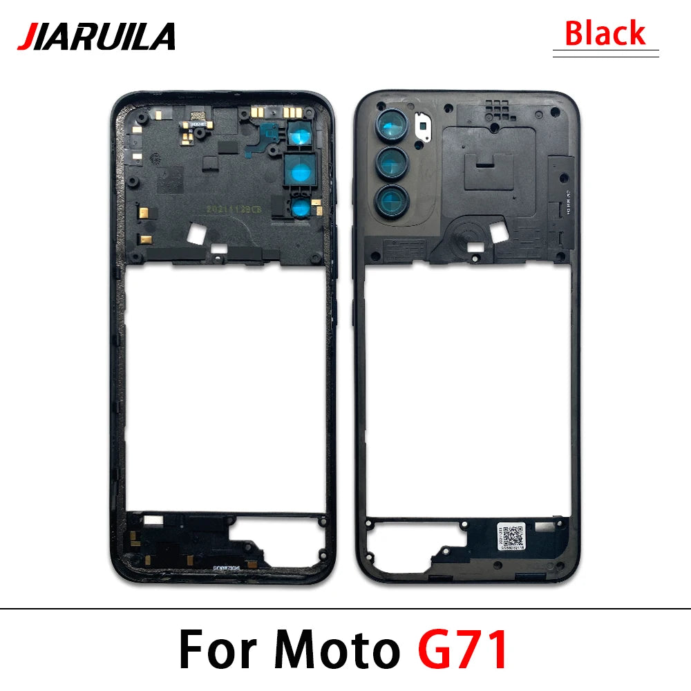 For Motorola Moto G13 G23 G53 G31 G41 G71 G50 5G Middle Frame Holder Housing Replacement Repair Parts Motorola phone repair parts